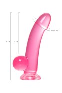 Realistic dildo A-Toys by TOYFA Fush, TPE, pink, 18 cm Realistic dildo A-Toys by TOYFA Fush, TPE, pink, 18 cm