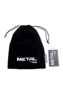Silver anal plug TOYFA Metal with faux fur Silver anal plug TOYFA Metal with faux fur