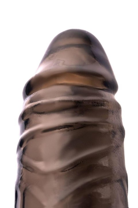 ToyFa XLover, Penis sleeve, for enlargement, TPE, transparent black, 15,5 cm ToyFa XLover, Penis sleeve, for enlargement, TPE, transparent black, 15,5 cm