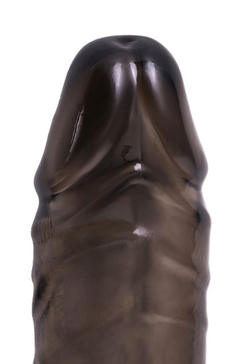 ToyFa XLover, Penis sleeve, for enlargement, TPE, transparent black, 15,5 cm ToyFa XLover, Penis sleeve, for enlargement, TPE, transparent black, 15,5 cm