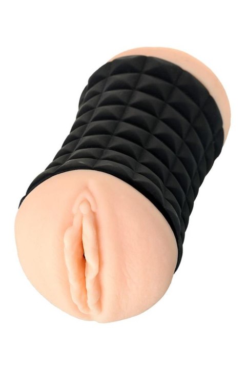 JOS JANICE, Masturbator double-sided, TPR, fleshy, 14.5 cm JOS JANICE, Masturbator double-sided, TPR, fleshy, 14.5 cm