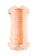 JOS LULU, Masturbator double-sided, TPR, fleshy, 14.5 cm JOS LULU, Masturbator double-sided, TPR, fleshy, 14.5 cm
