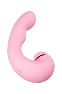 JOS Multifunctional clitoral stimulator JUNA, pink, 15 cm JOS Multifunctional clitoral stimulator JUNA, pink, 15 cm