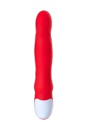 JOS Redli vibrator with moving head, silicone, red, 21 cm JOS Redli vibrator with moving head, silicone, red, 21 cm