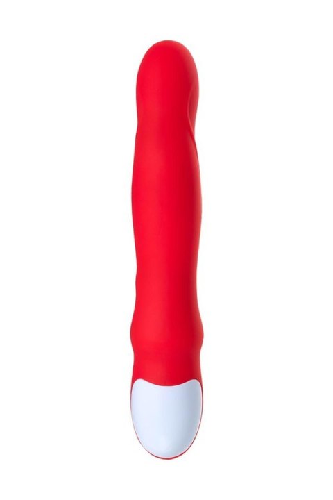JOS Redli vibrator with moving head, silicone, red, 21 cm JOS Redli vibrator with moving head, silicone, red, 21 cm