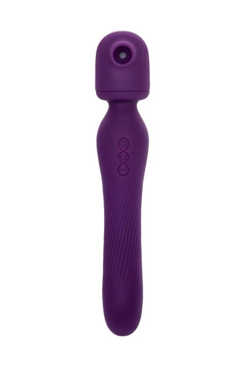JOS Stimulator 2 in 1 Kisom, silicone, purple, 13 cm JOS Stimulator 2 in 1 Kisom, silicone, purple, 13 cm