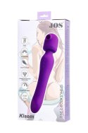 JOS Stimulator 2 in 1 Kisom, silicone, purple, 13 cm JOS Stimulator 2 in 1 Kisom, silicone, purple, 13 cm