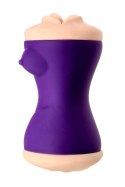 JOS YARA, Masturbator double-sided, TPR, fleshy, 17.5 cm JOS YARA, Masturbator double-sided, TPR, fleshy, 17.5 cm