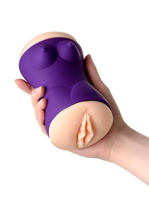JOS YARA, Masturbator double-sided, TPR, fleshy, 17.5 cm JOS YARA, Masturbator double-sided, TPR, fleshy, 17.5 cm