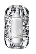 Lingam Khani, Vibrating Masturbator, TPE, Transparent, 9 cm Lingam Khani, Vibrating Masturbator, TPE, Transparent, 9 cm