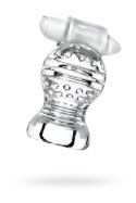 Lingam Shakti, Vibrating Masturbator, TPE, Transparent, 9 cm Lingam Shakti, Vibrating Masturbator, TPE, Transparent, 9 cm