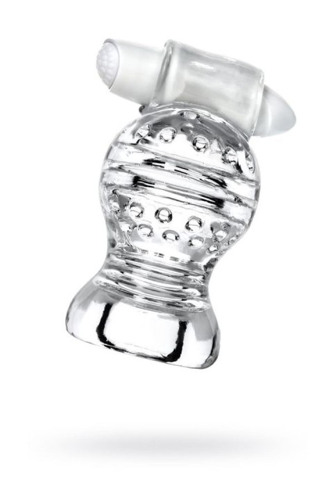 Lingam Shakti, Vibrating Masturbator, TPE, Transparent, 9 cm Lingam Shakti, Vibrating Masturbator, TPE, Transparent, 9 cm