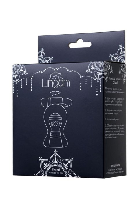 Lingam Shakti, Vibrating Masturbator, TPE, Transparent, 9 cm Lingam Shakti, Vibrating Masturbator, TPE, Transparent, 9 cm