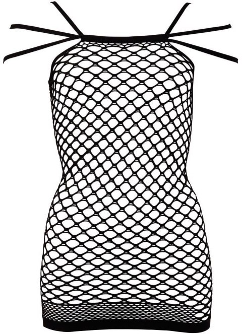 Net Dress with 3 straps S-L Net Dress with 3 straps S-L
