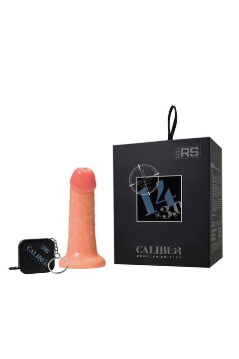 Realistic dildo Caliber 14/3 , PVC, flesh, length 14cm, diameter 3cm Realistic dildo Caliber 14/3 , PVC, flesh, length 14cm, diameter 3cm