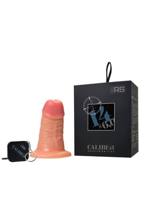 Realistic dildo Caliber 14/6 , PVC, flesh, length 14cm, diameter 6cm Realistic dildo Caliber 14/6 , PVC, flesh, length 14cm, diameter 6cm