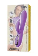 Vibrating roller with rotating clitoral stimulator JOS Jammy, silicone, purple, 22.5 cm Vibrating roller with rotating clitoral stimulator JOS Jammy, silicone, purple, 22.5 cm