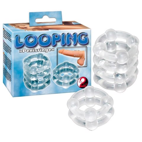 2er Silicon Ringeset Looping 2er Silicon Ringeset Looping