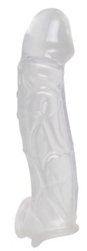 Crystal Clear Penis Sleeve wit Crystal Clear Penis Sleeve wit