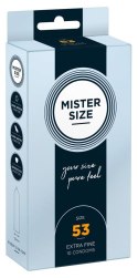 Mister Size 53mm pack of 10 Mister Size 53mm pack of 10