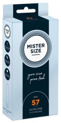 Mister Size 57mm pack of 10 Mister Size 57mm pack of 10