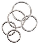 Bad Kitty Set of 5 Metal Rings Bad Kitty Set of 5 Metal Rings