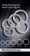 Bad Kitty Set of 5 Metal Rings Bad Kitty Set of 5 Metal Rings