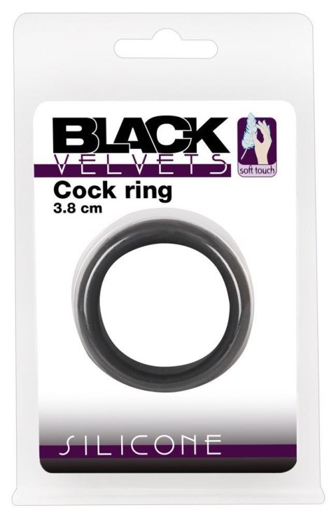 Black Velvets Cock Ring 3.8 cm Black Velvets Cock Ring 3.8 cm