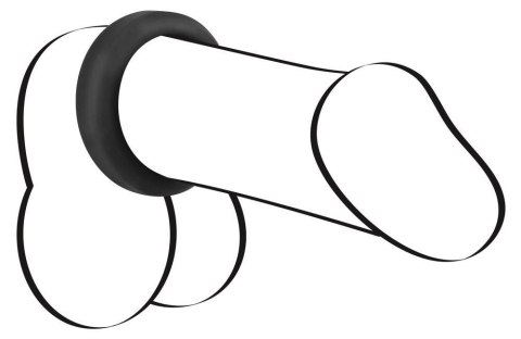 Black Velvets Cock Ring 3.8 cm Black Velvets Cock Ring 3.8 cm