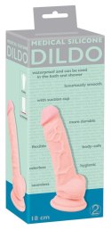 Medical Silicone Dildo 18 cm Medical Silicone Dildo 18 cm