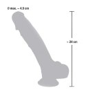 Medical Silicone Dildo 24 cm Medical Silicone Dildo 24 cm