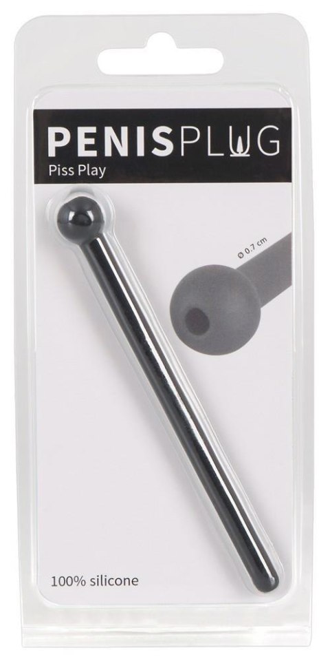 Penis Plug Piss Play black Penis Plug Piss Play black