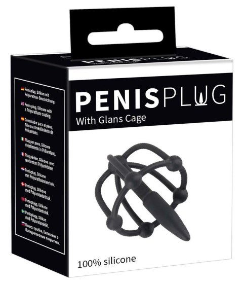 Penis Plug with Glans Cage Penis Plug with Glans Cage