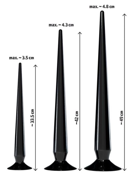Super Long Anal Plug Set Super Long Anal Plug Set