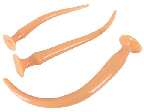 Super Long Butt Plug Set flesh Super Long Butt Plug Set flesh