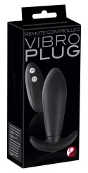 Y2T Black RC Vibro Plug Y2T Black RC Vibro Plug