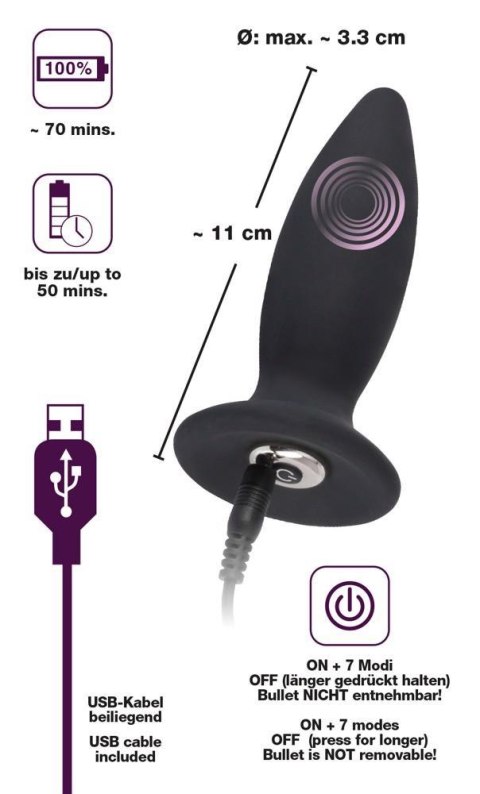 Black Velvets Recharge Plug S Black Velvets Recharge Plug S
