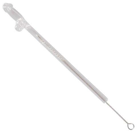 Glass Drinking Straw Willy x 4 Glass Drinking Straw Willy x 4