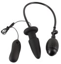 Inflatable vibrating butt plug Inflatable vibrating butt plug