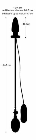 Inflatable vibrating butt plug Inflatable vibrating butt plug