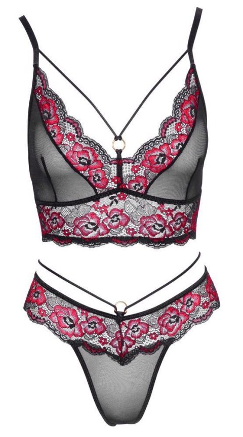Bra Set black/red M Bra Set black/red M