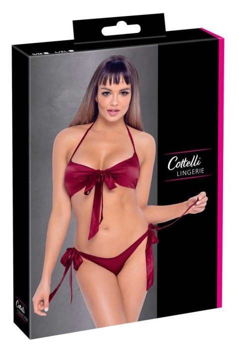 Bra and Briefs red S/M Bra and Briefs red S/M