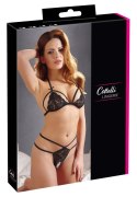 Lace Set black L Lace Set black L
