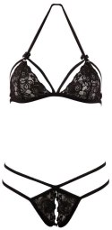 Lace Set black L Lace Set black L