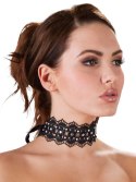 Embroidered Choker+Rhinestones Embroidered Choker+Rhinestones