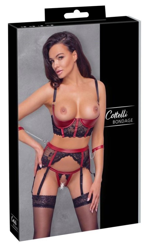 Shelf Bra Set black/red XL Shelf Bra Set black/red XL