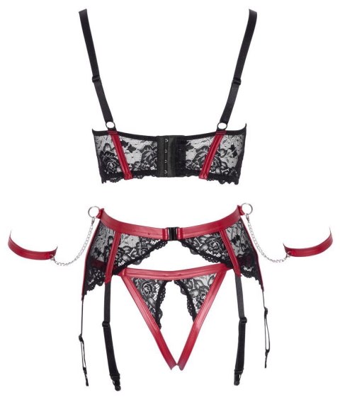 Shelf Bra Set black/red XL Shelf Bra Set black/red XL