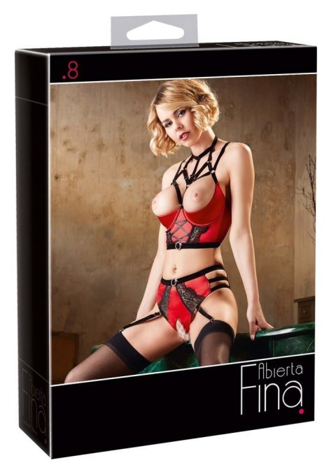 Shelf Bra Set red 80B/M Shelf Bra Set red 80B/M