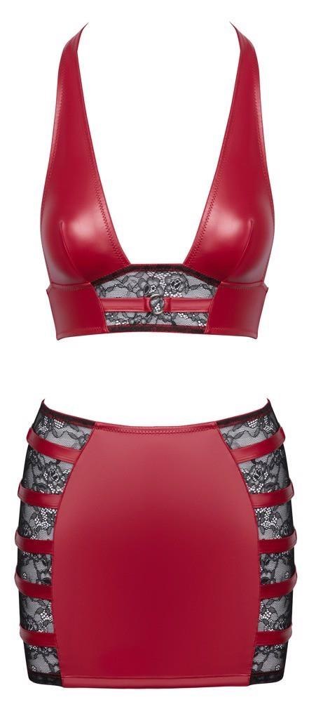 Top & Skirt red S Top & Skirt red S