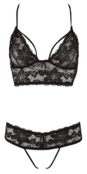 Top and String black L Top and String black L